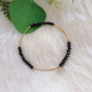 Crystal Obsidian Bracelet